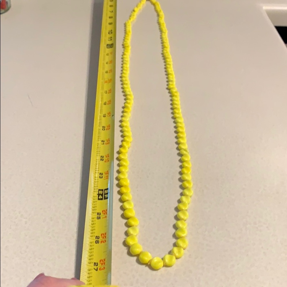 Germany long yellow necklace